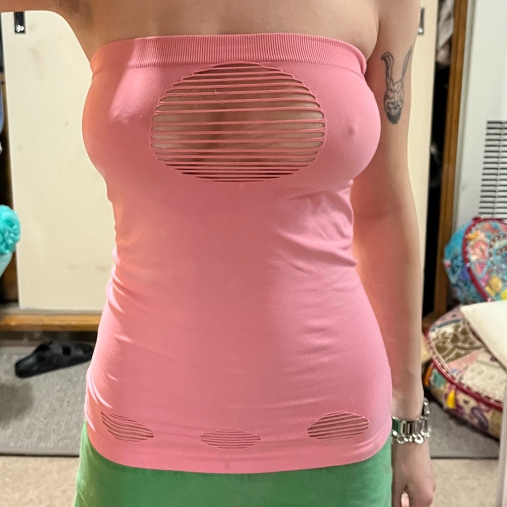 maisie wilen cutout tube top